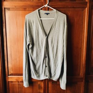 GAP Lightweight Gray Cardigan